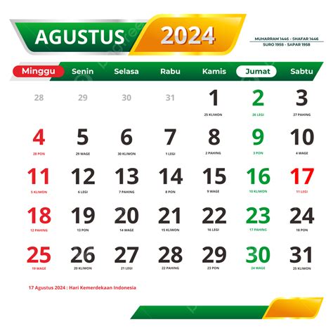 kalender 1994 agustus lengkap dengan weton  Baca